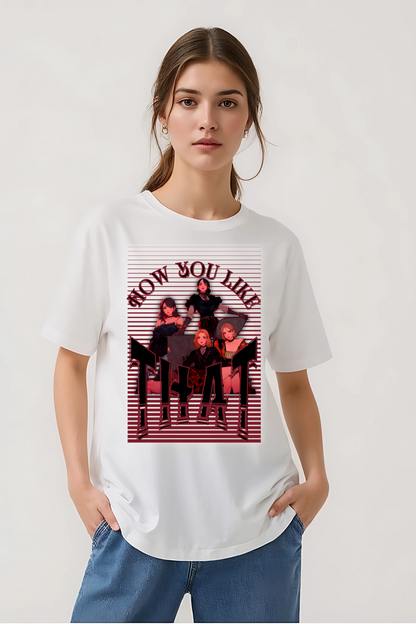 HOW YOU LIKE THAT OVERSIZED TEE WHITE