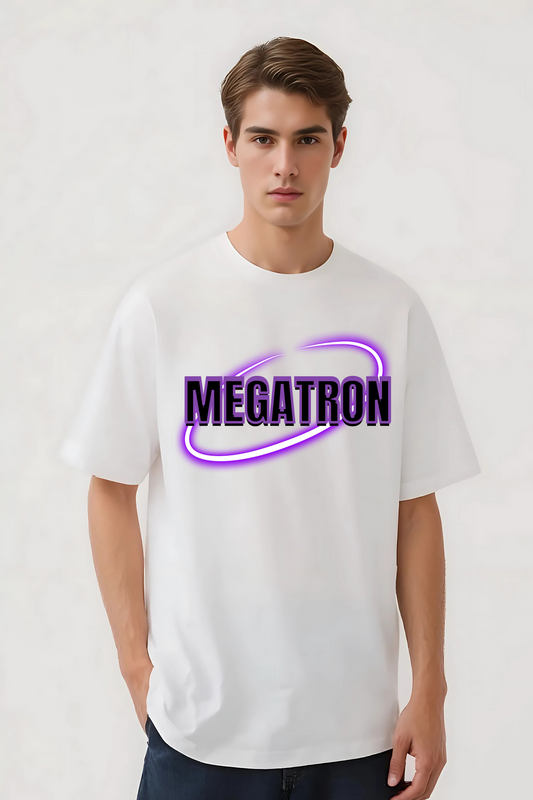 MEGATRON OVERSIZED TEE WHITE