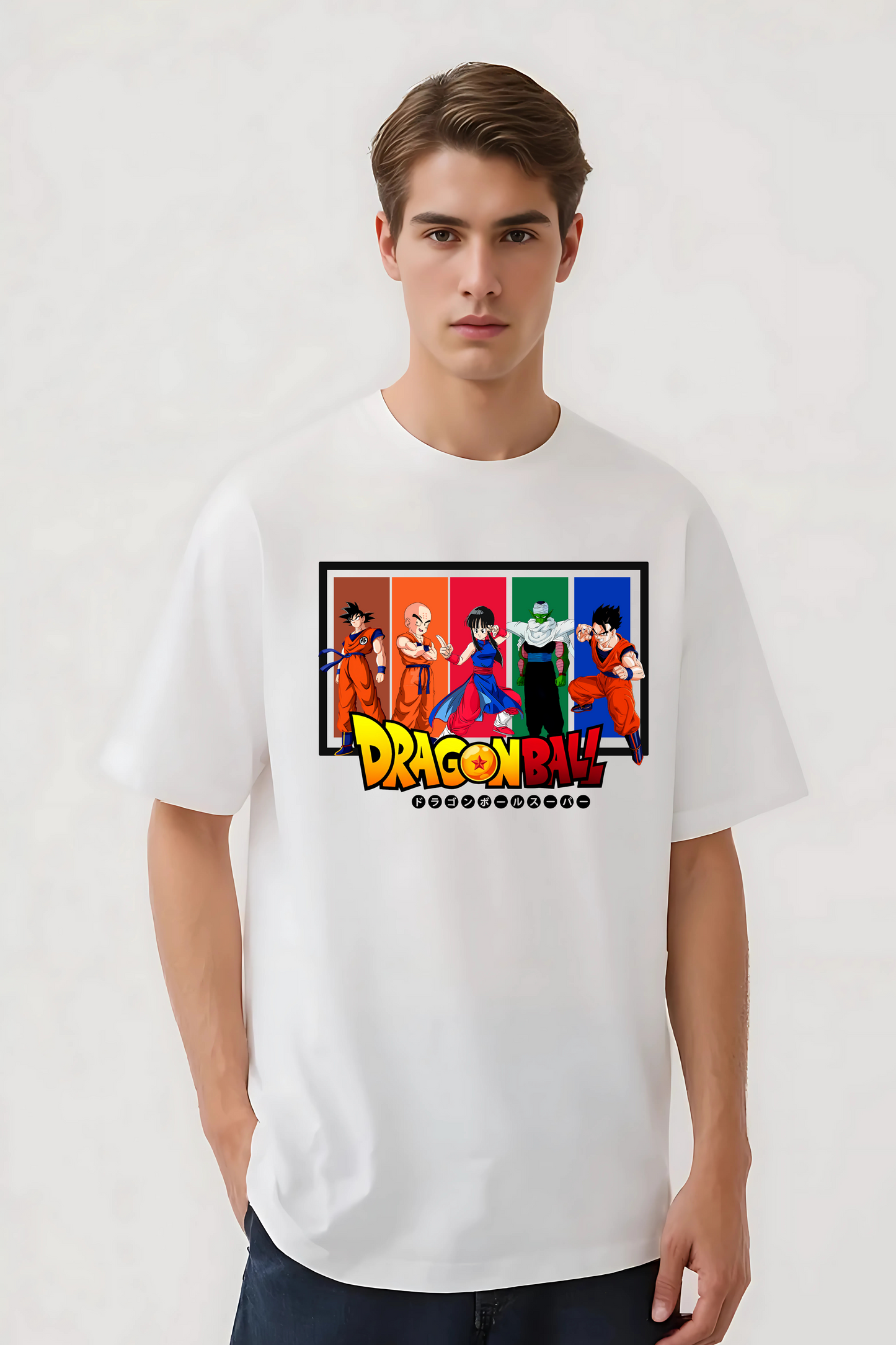 DRAGON BALLZ OVERSIZED TEE WHITE