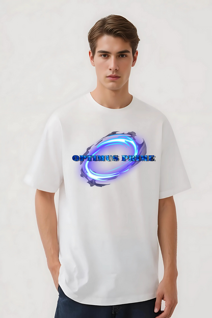 OPTIMUS PRIME OVERSIZED TEE WHITE