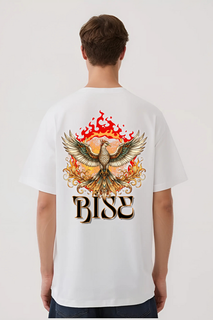RISE OVERSIZED TEE WHITE
