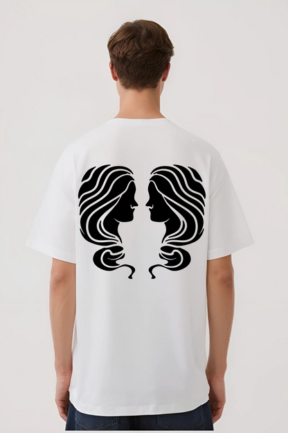 GEMINI OVERSIZED TEE WHITE