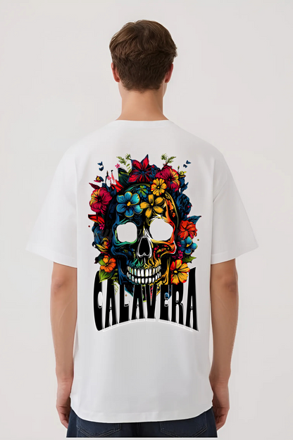 CALAVERA OVERSIZED TEE WHITE
