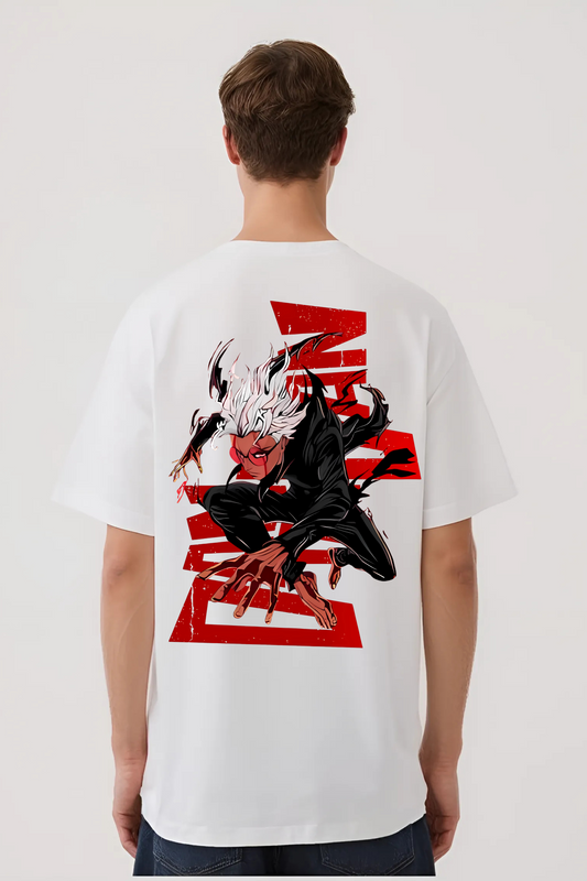 DANDADAN OVERSIZED TEE WHITE