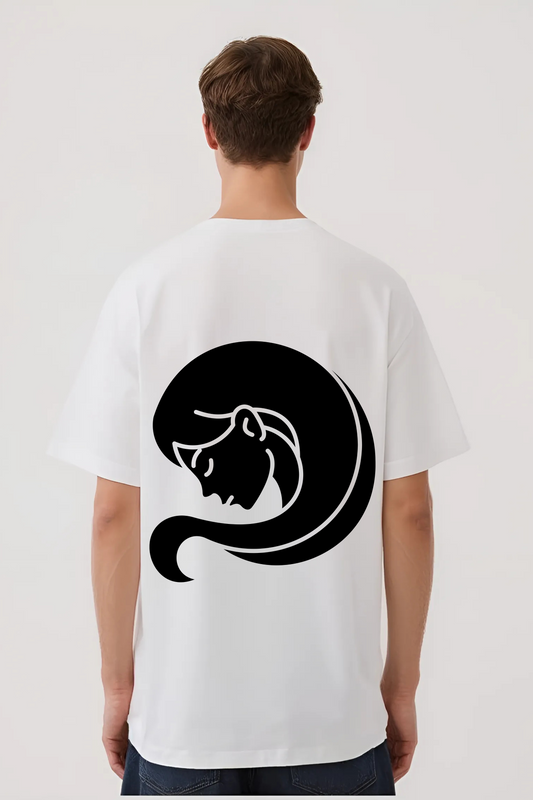 VIRGO OVERSIZED TEE WHITE