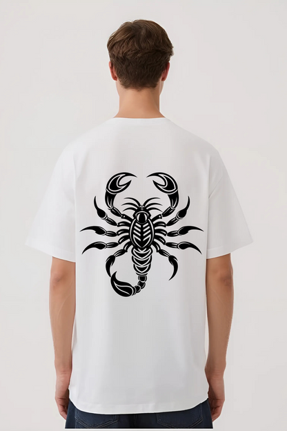 SCORPIO OVERSIZED TEE WHITE
