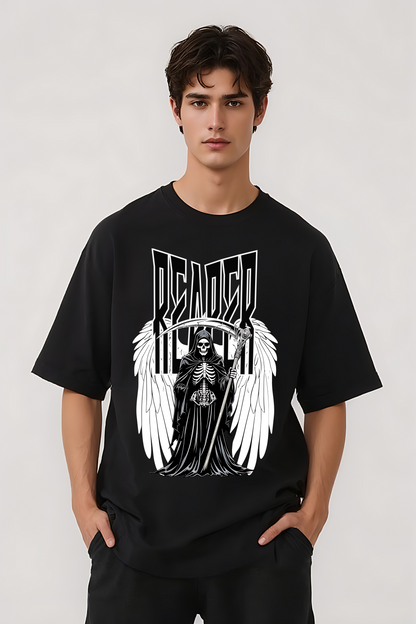 REAPER OVERSIZED TEE BLACK