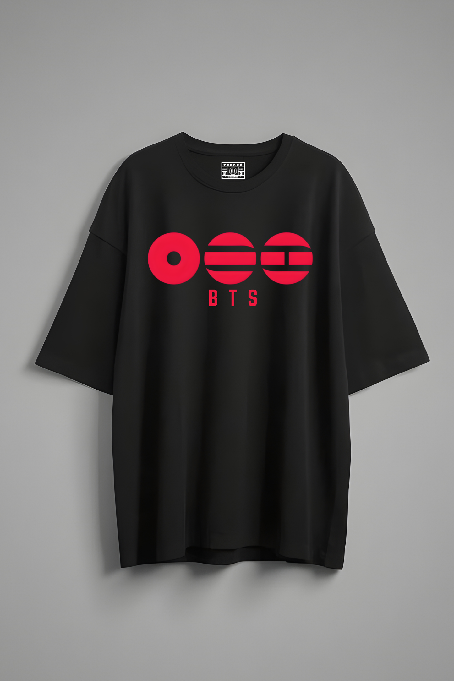 BTS BULLETPROOF OVERSIZED T-SHIRT