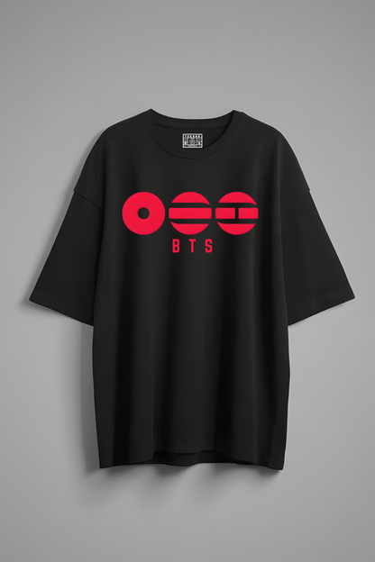 BTS BULLETPROOF OVERSIZED T-SHIRT