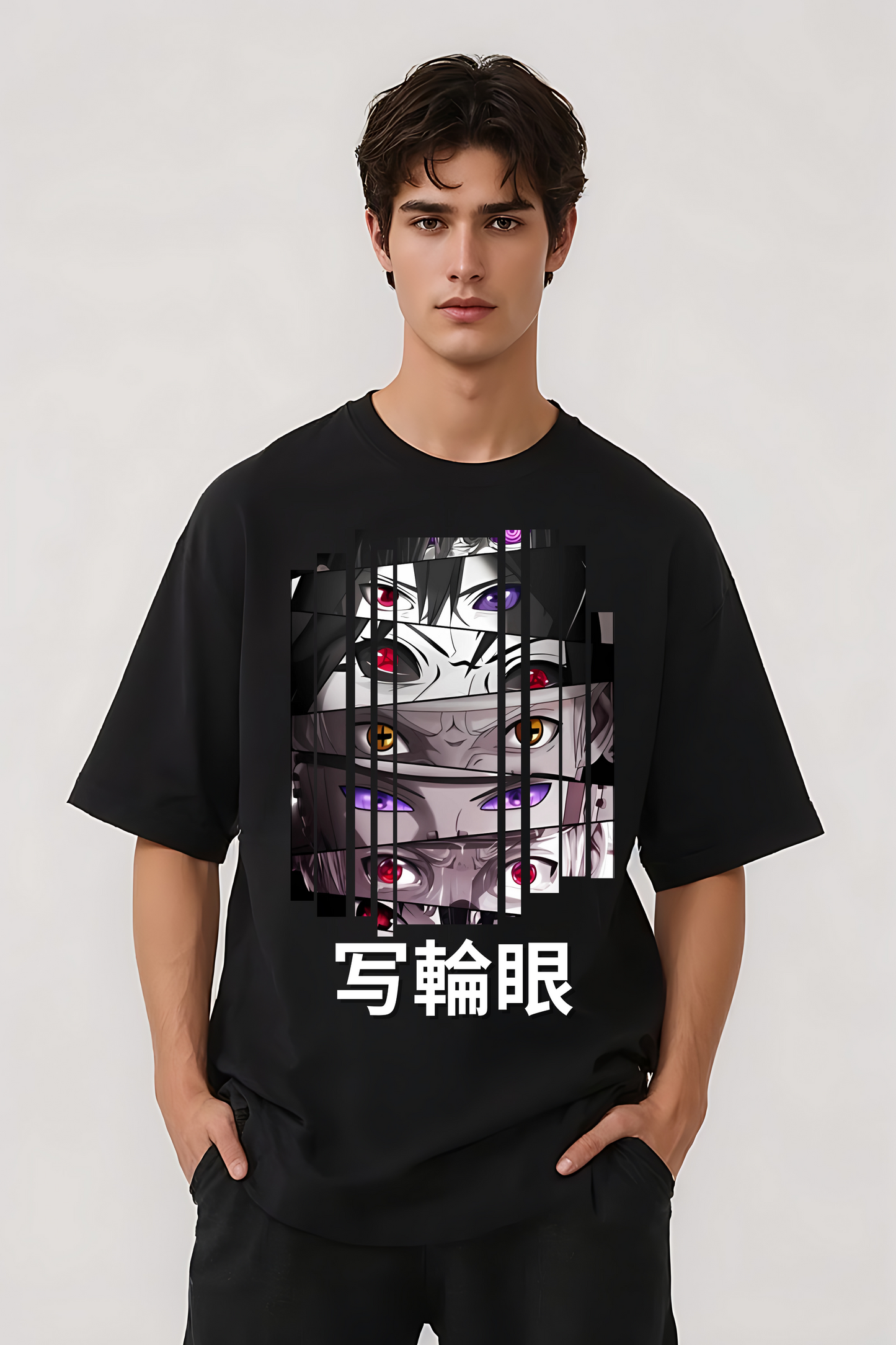 SHANIGAN SQUAD OVERSIZED TEE BLACK