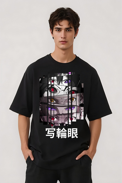 SHANIGAN SQUAD OVERSIZED TEE BLACK