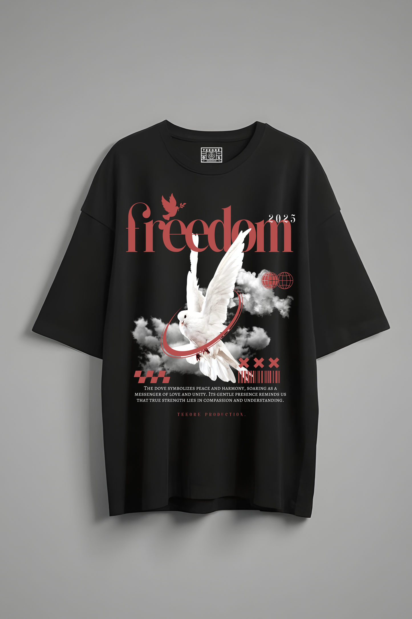 FREEDOM OVERSIZED T-SHIRT