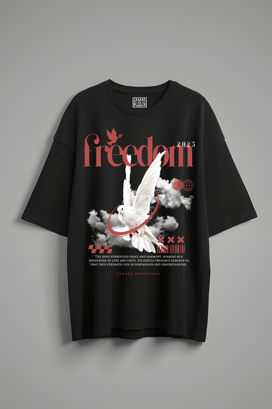 FREEDOM OVERSIZED T-SHIRT