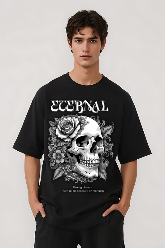 ETERNAL OVERSIZED TEE BLACK