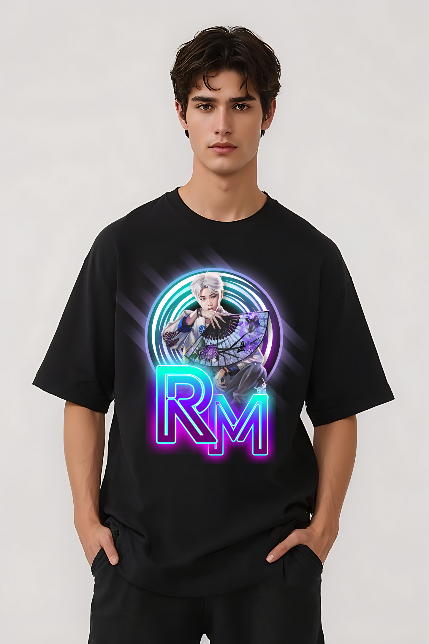 RM OVERSIZED TEE BLACK