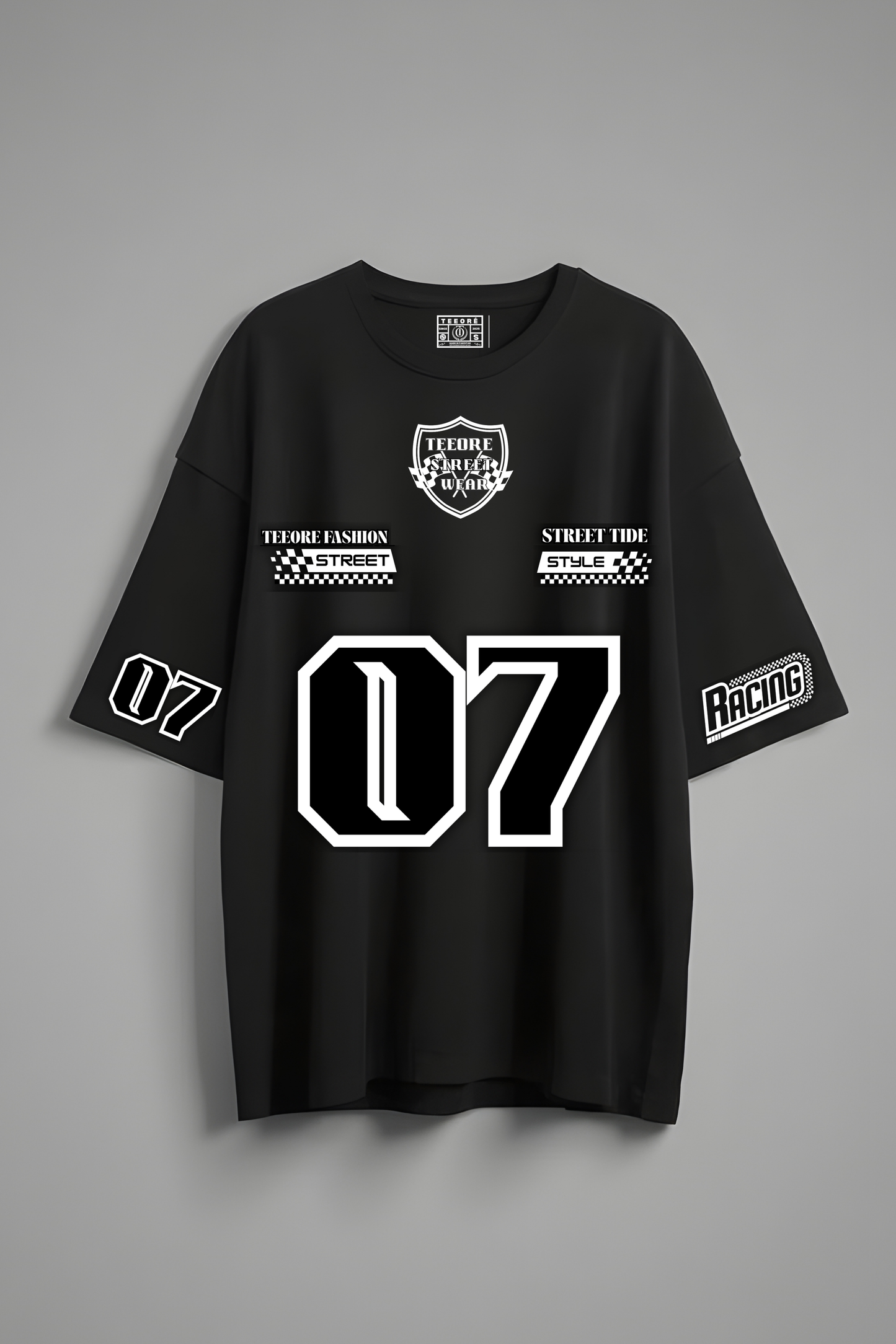 NUMBER 07 OVERSIZED T-SHIRT