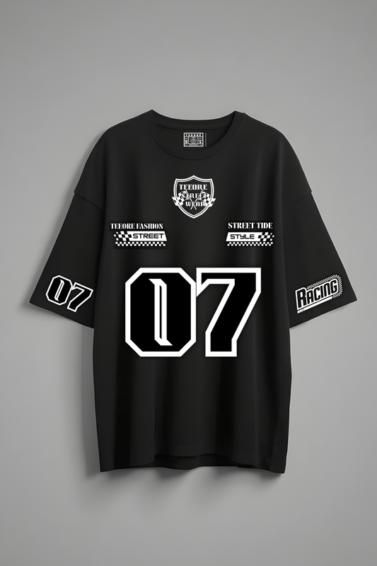 NUMBER 07 OVERSIZED T-SHIRT