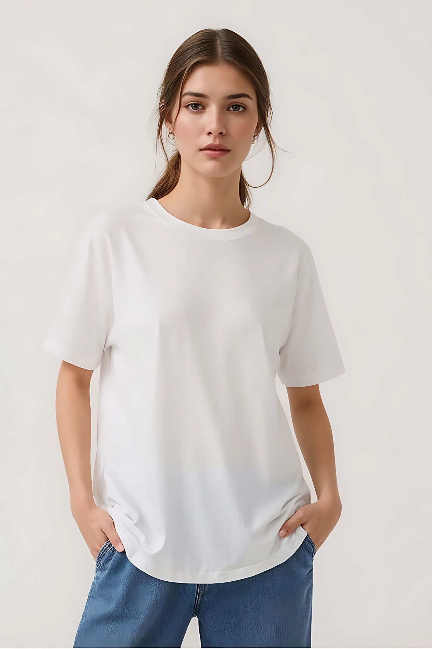 TIMELESS OVERSIZED TEE WHITE