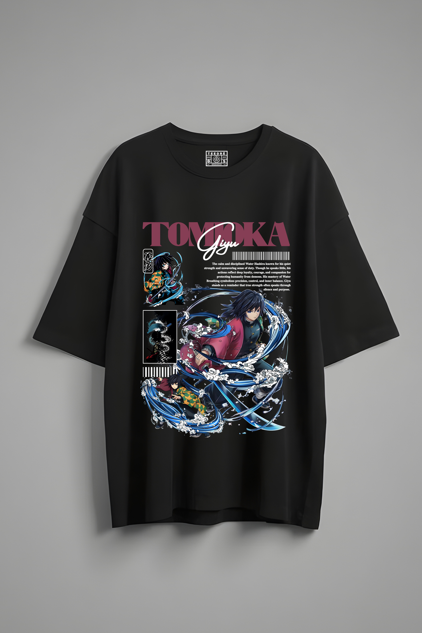 GIYU TOMIOKA OVERSIZED T-SHIRT
