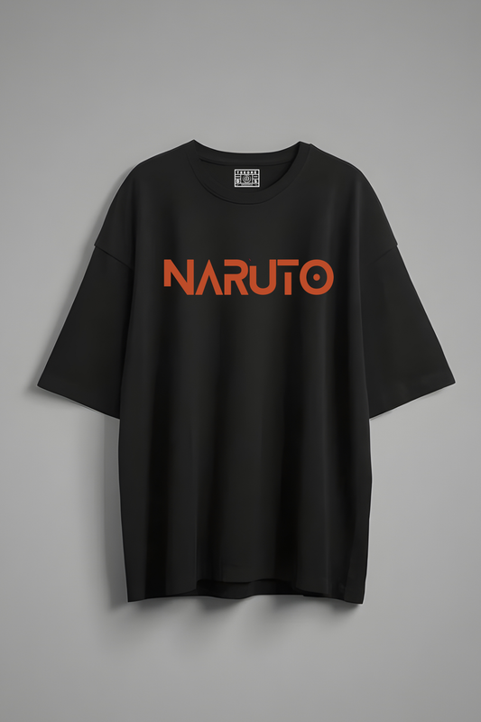 NARUTO FLAME OVERSIZED T-SHIRT