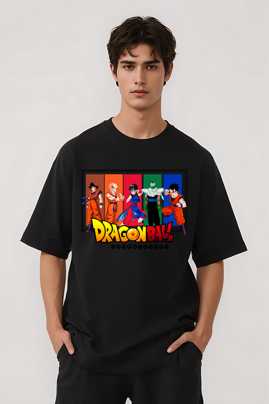 DRAGON BALLZ OVERSIZED TEE BLACK