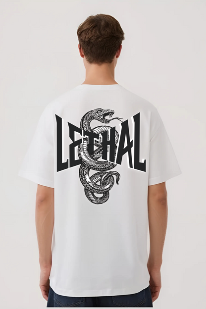 LETHAL OVERSIZED TEE WHITE