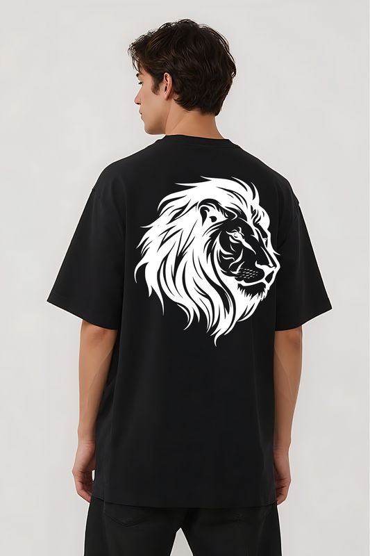 LEO OVERSIZED TEE BLACK