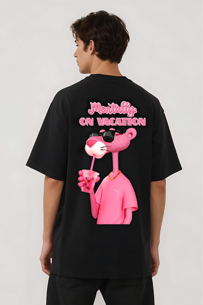 VACATION OVERSIZED TEE BLACK