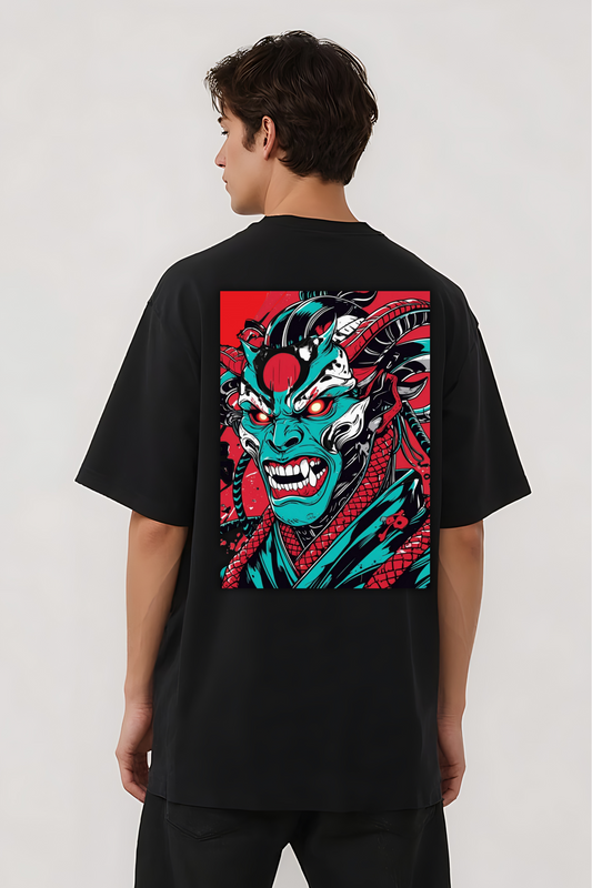 GOOD & BAD DEEDS OVERSIZED TEE BLACK