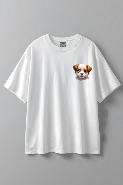 CATS AND DOGS OVERSIZED T-SHIRT