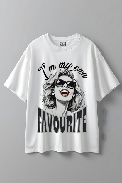 I AM MY OWN FAVOURITE OVERSIZED T-SHIRT