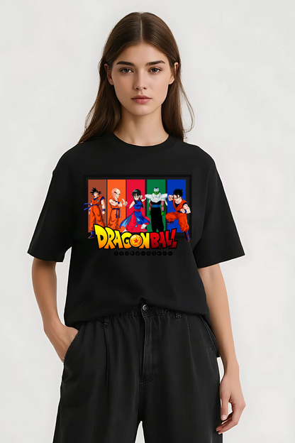 DRAGON BALLZ OVERSIZED TEE BLACK