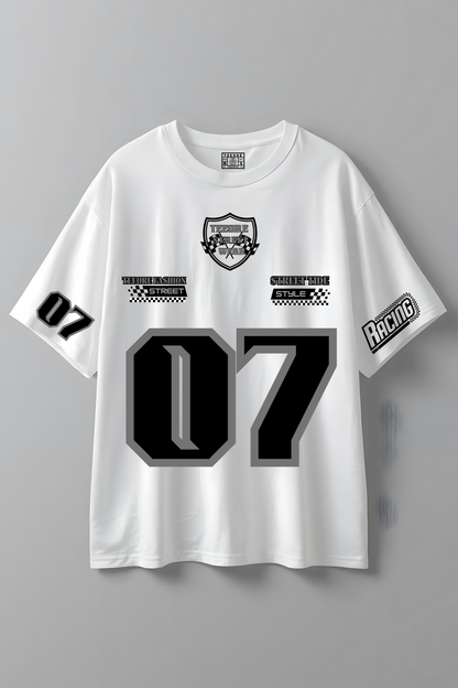 NUMBER 07 OVERSIZED T-SHIRT