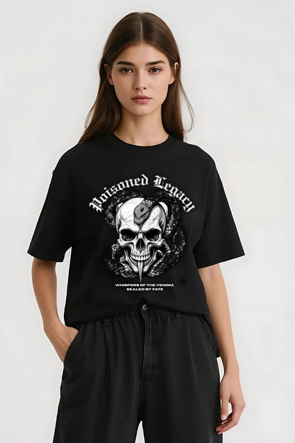 POISONED LEGACY OVERSIZED TEE BLACK