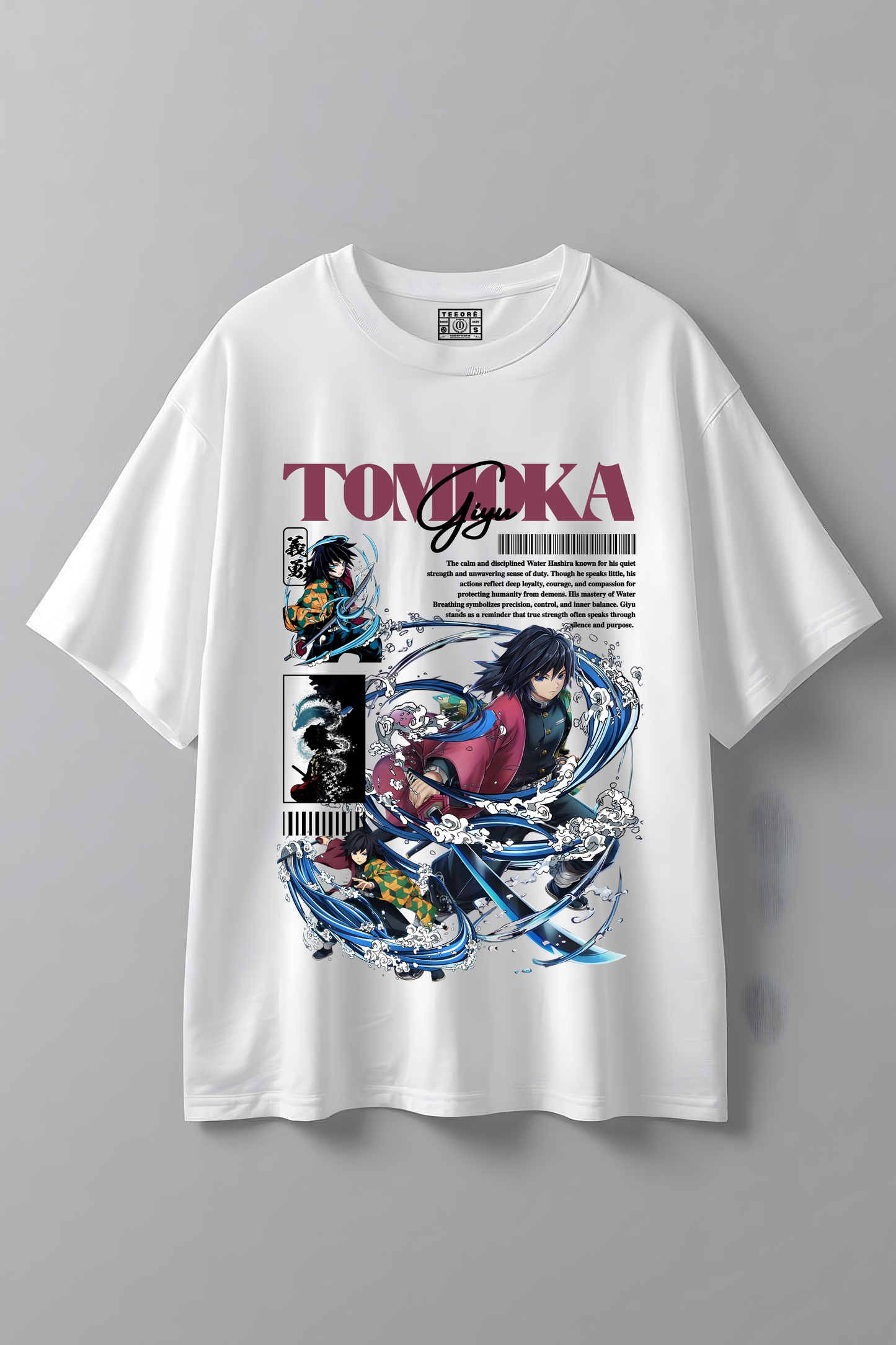 GIYU TOMIOKA OVERSIZED T-SHIRT