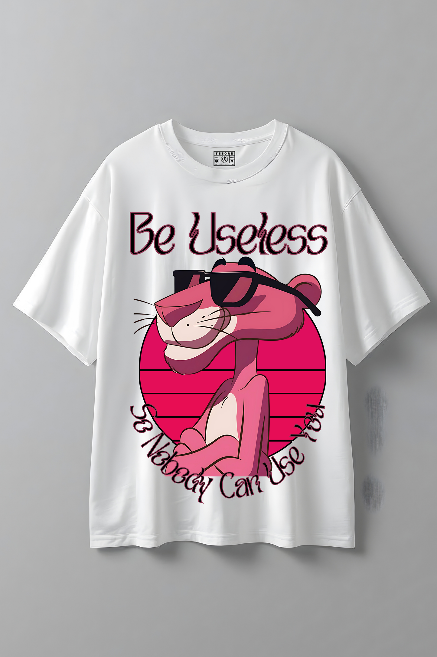BE USELESS OVERSIZED T-SHIRT