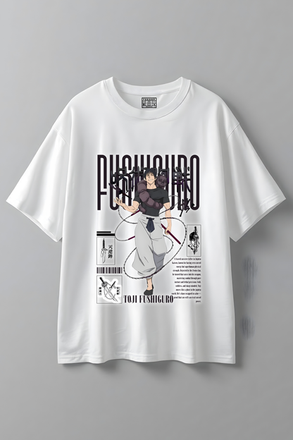 FUSHIGURO OVERSIZED T-SHIRT WHITE