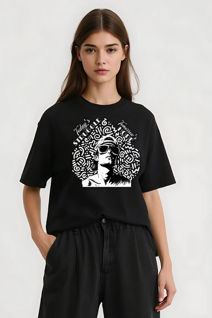 STRUGGLE OVERSIZED TEE BLACK