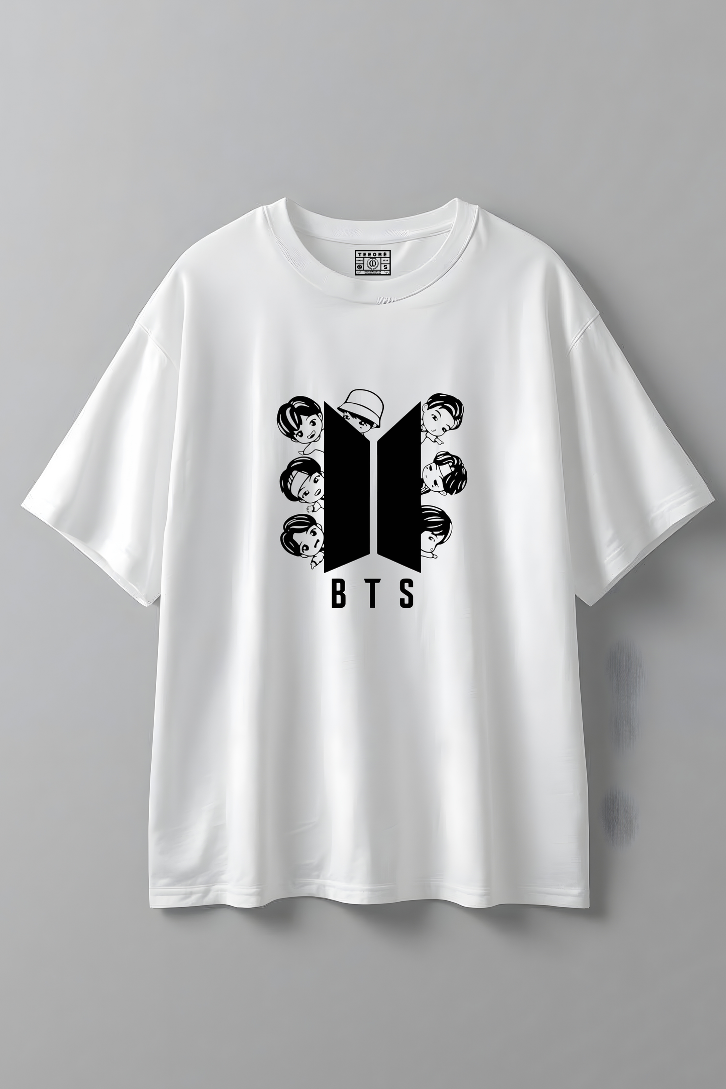 BTS GROUP OVERSIZED T-SHIRT