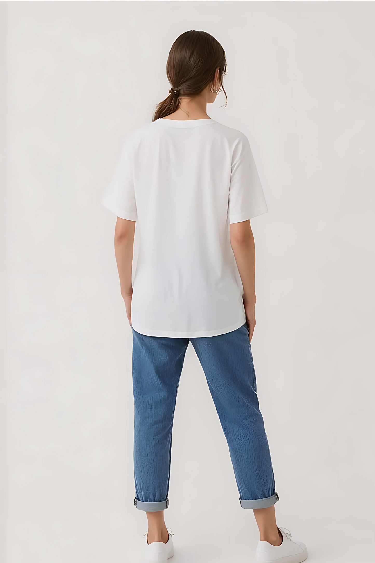 NARUTO NINETAIL OVERSIZED TEE WHITE