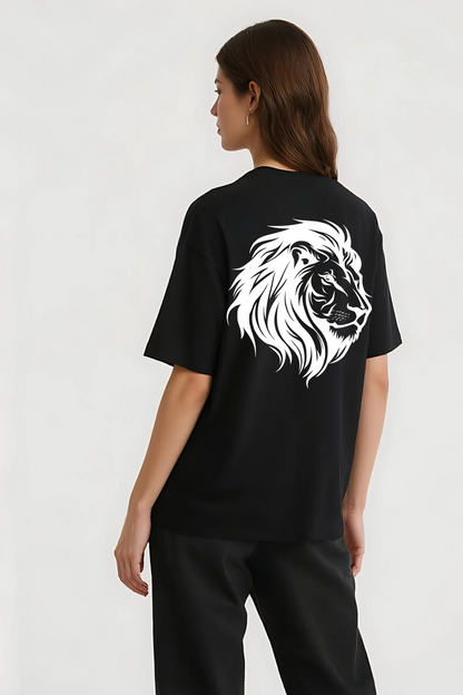 LEO OVERSIZED TEE BLACK