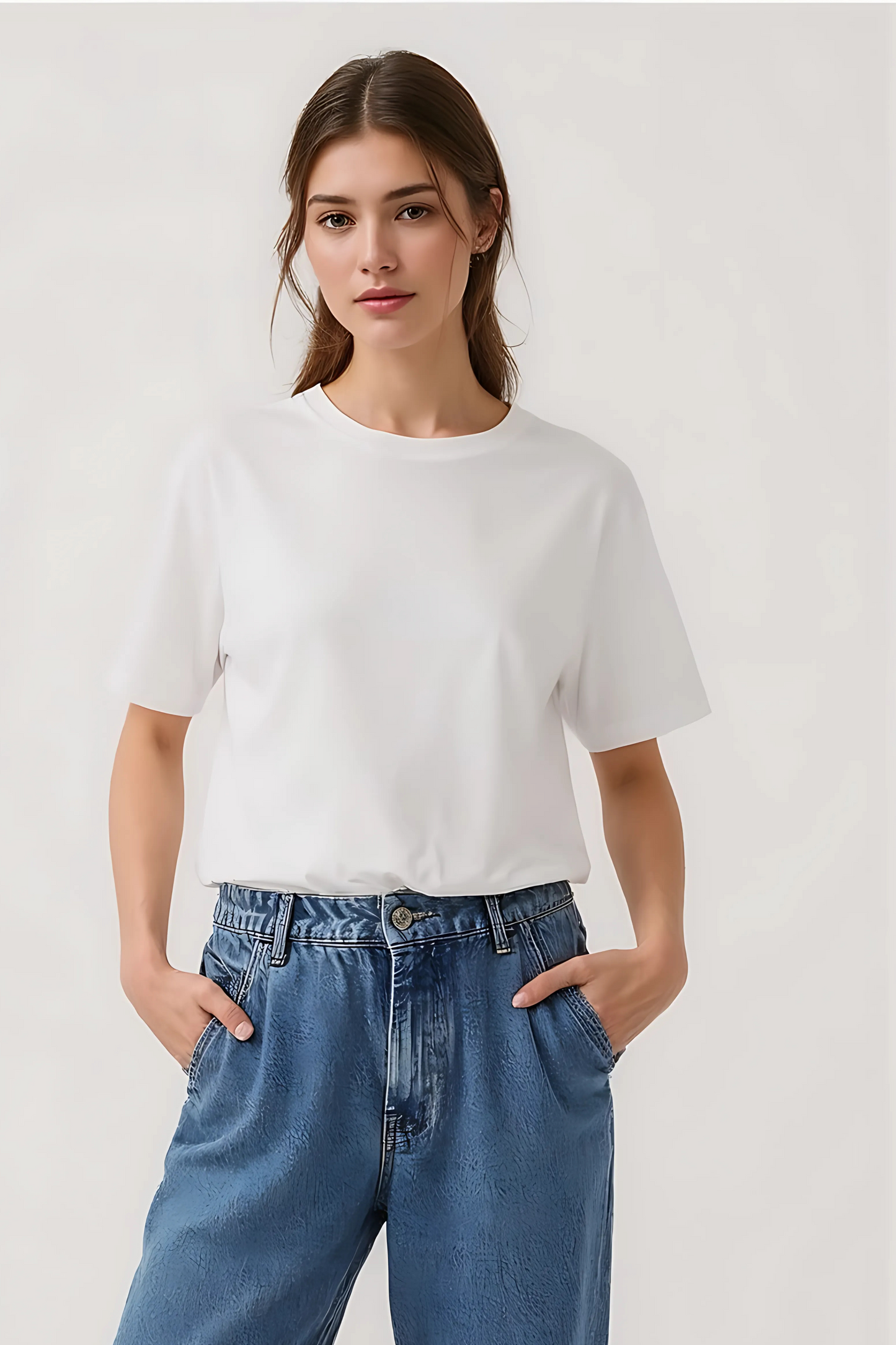 GOKU GRAPHIC OVERSIZED TEE-2 WHITE