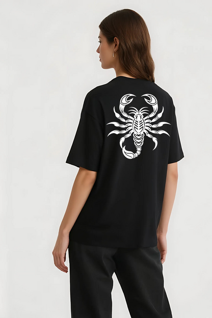 SCORPIO OVERSIZED TEE BLACK