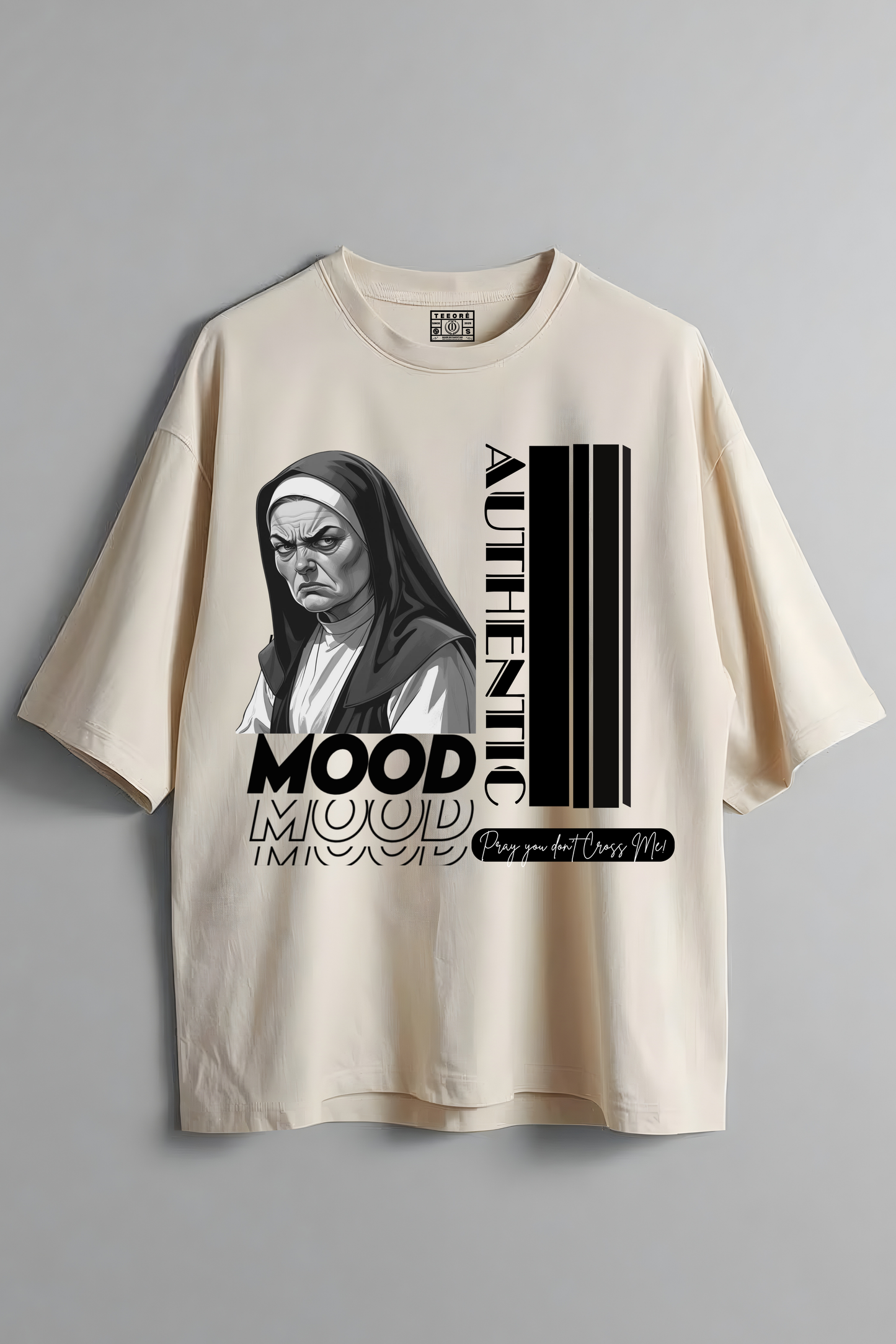 AUTHENTIC MOOD OVERSIZED T-SHIRT