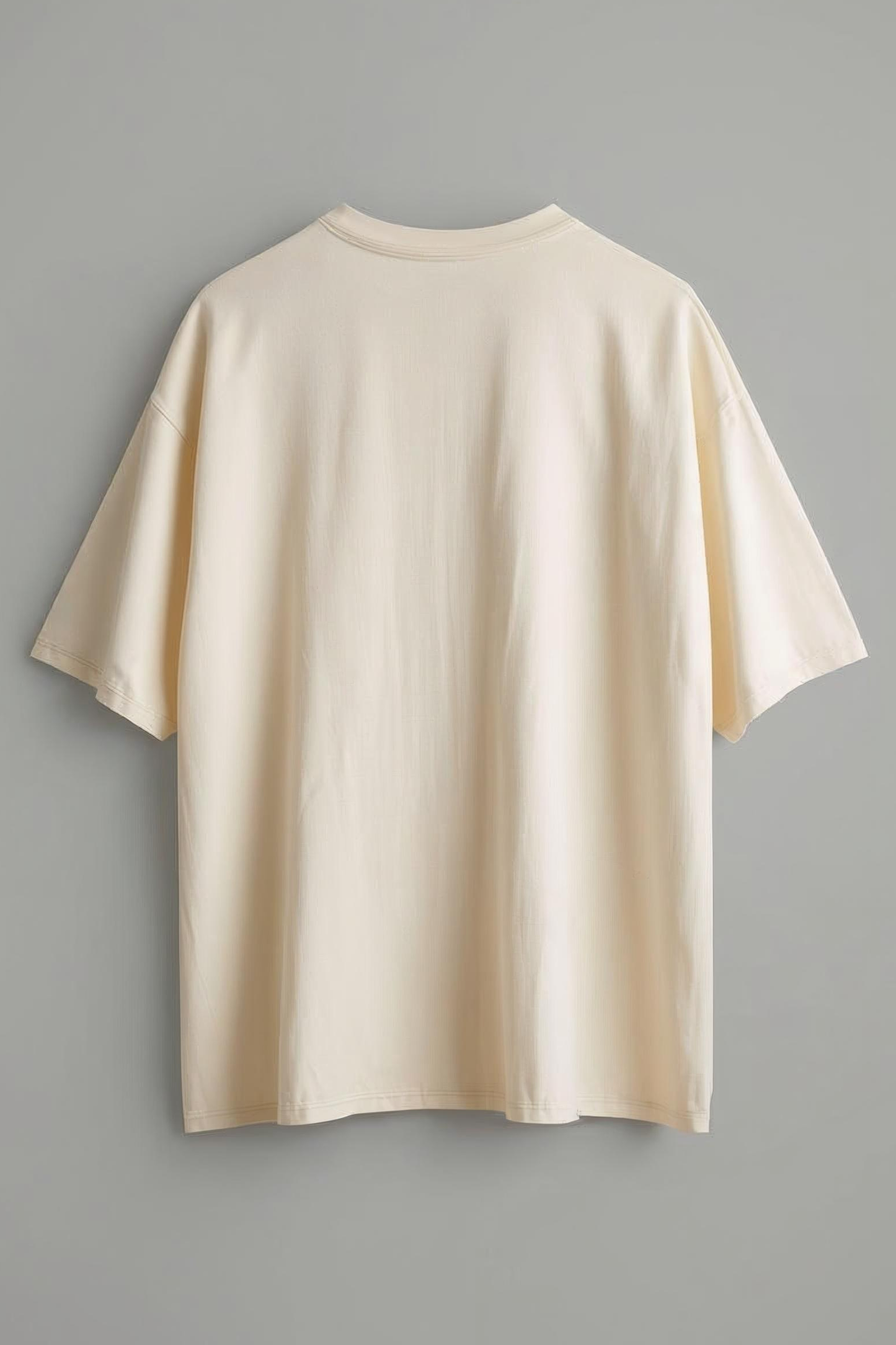 MIND YOUR BUSINESS OVERSIZED T-SHIRT BEIGE