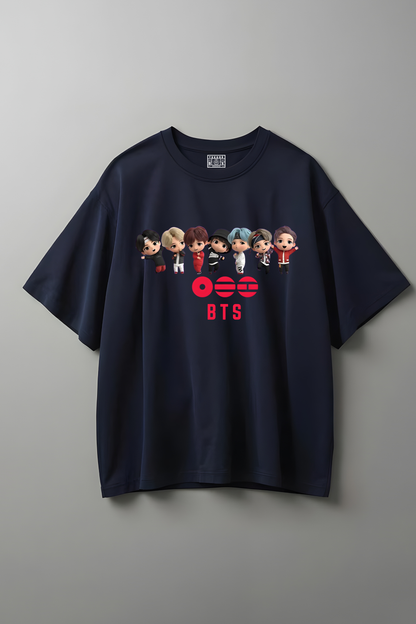 BTS TINY TANS OVERSIZED T-SHIRT