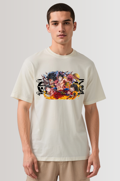 ONE PIECE OVERSIZED TEE BEIGE