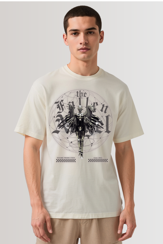 FALLEN ANGEL OVERSIZED TEE BEIGE