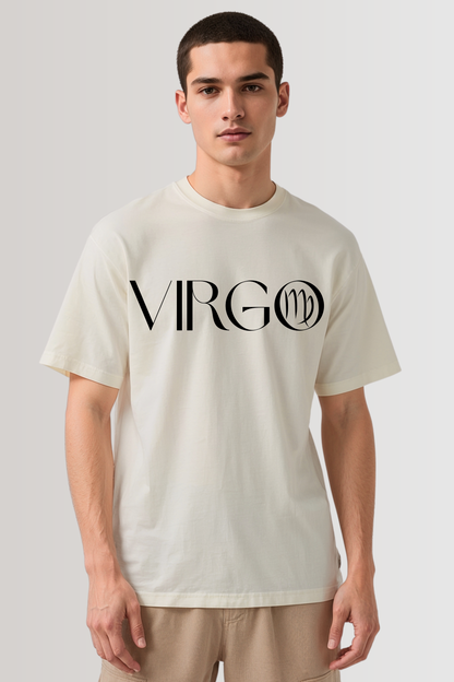 VIRGO OVERSIZED TEE BEIGE