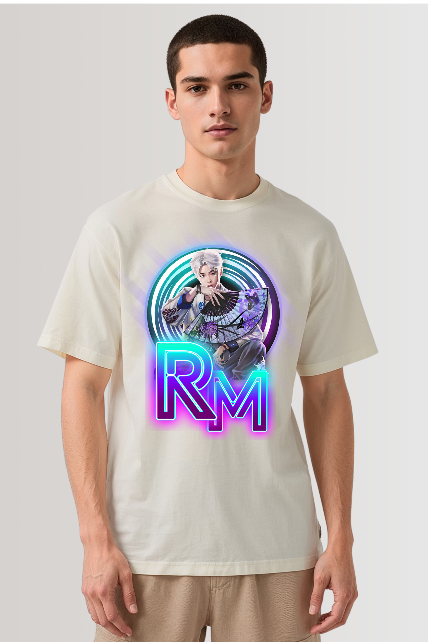 RM OVERSIZED TEE BEIGE